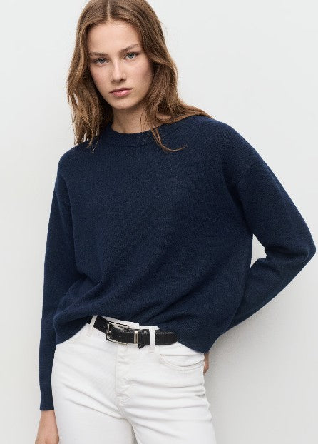 Mango Pullover  dunkelblau
