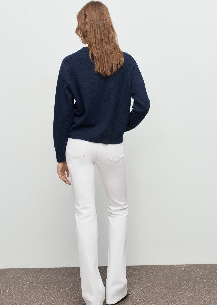Mango Pullover  dunkelblau