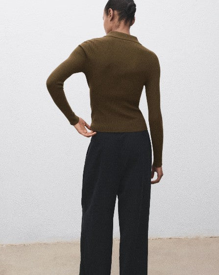Mango Pullover  oliv