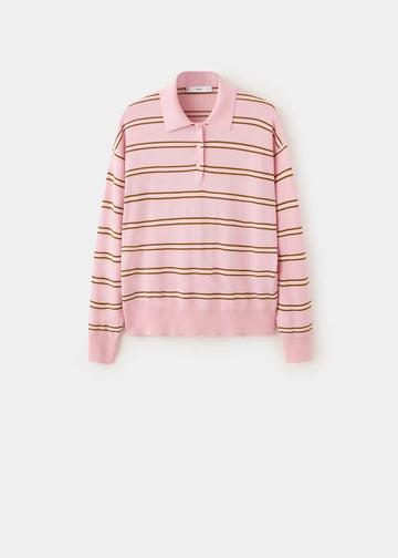 RIRIPOL Pullover mit Polokragen