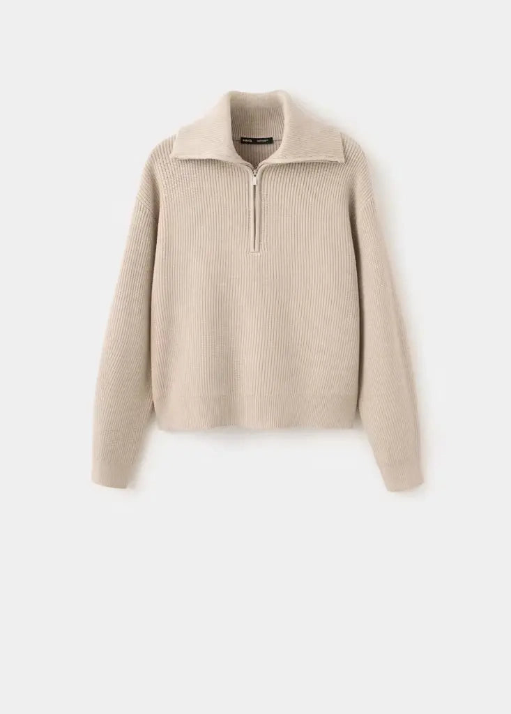 Mango Pullover  beige