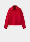 Mango Pullover  rot