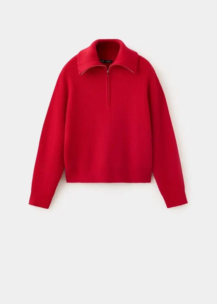 Mango Pullover  rot