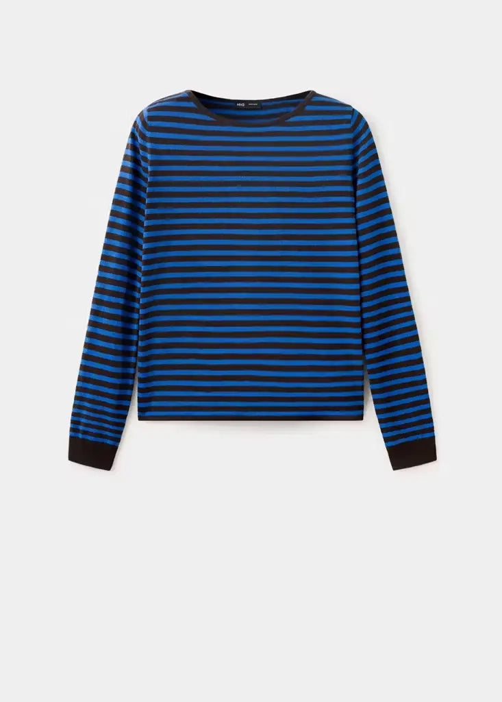 Mango Pullover  blau
