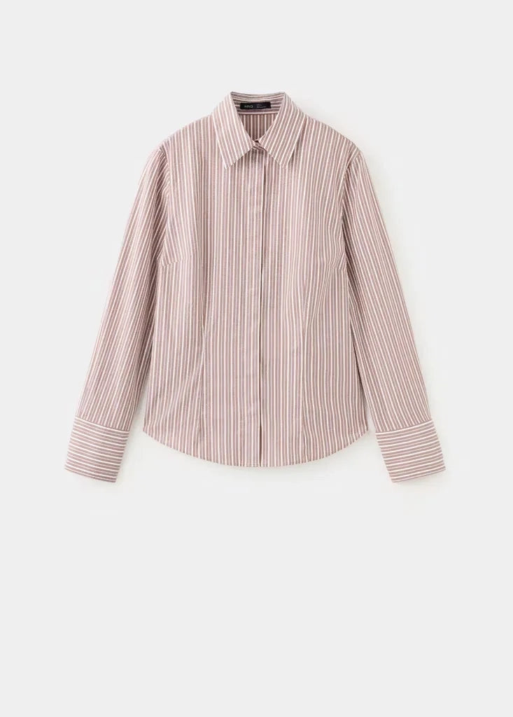 Mango Hemdblusen  braun