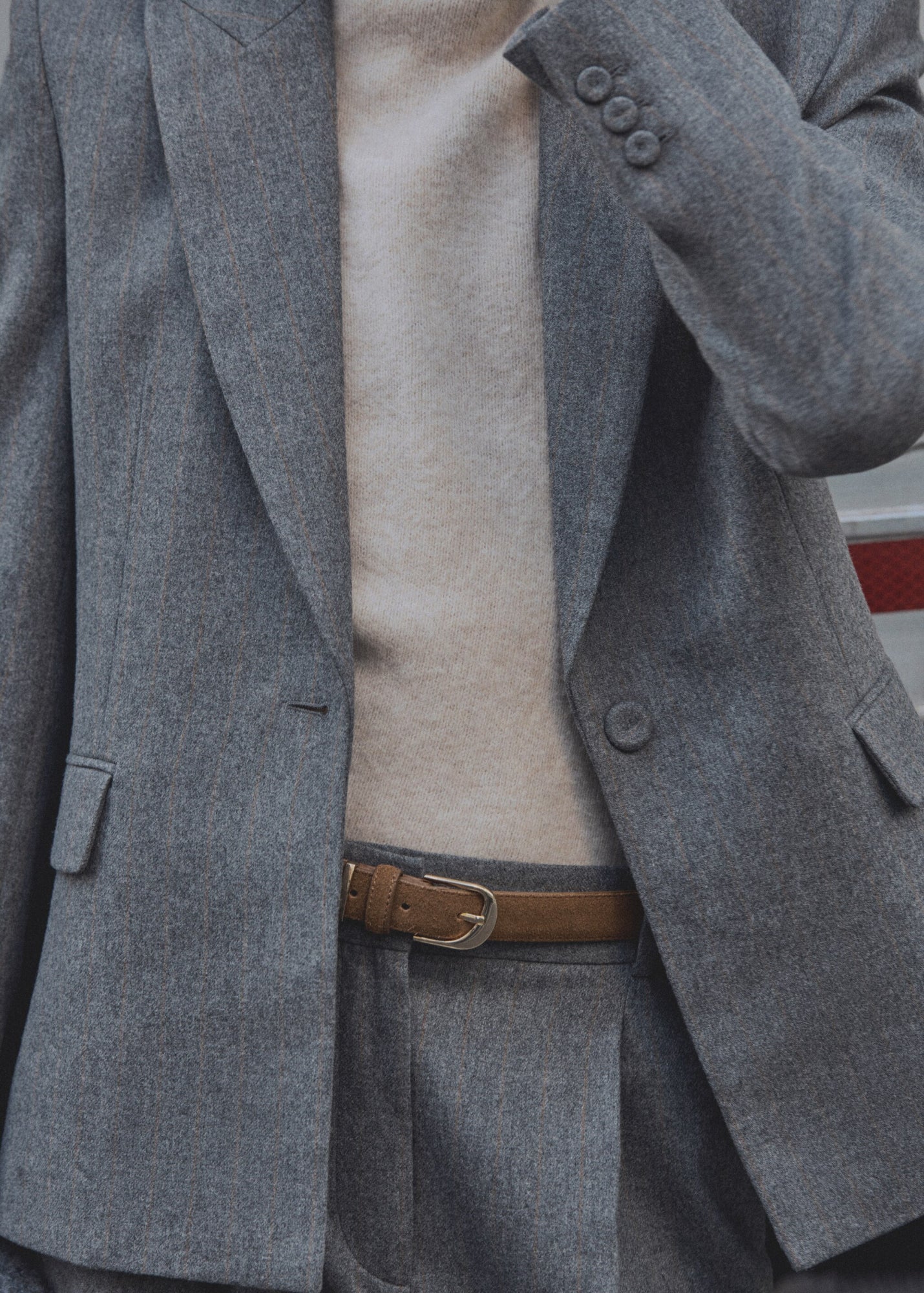 Mango Blazer  grau