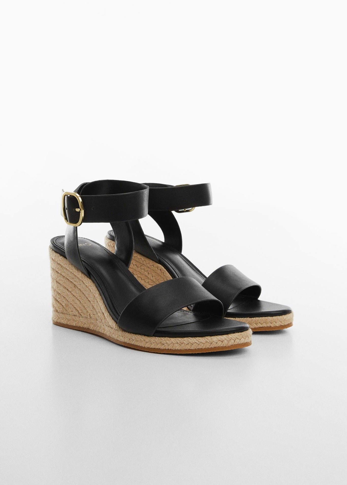 Mango Sandalen  schwarz