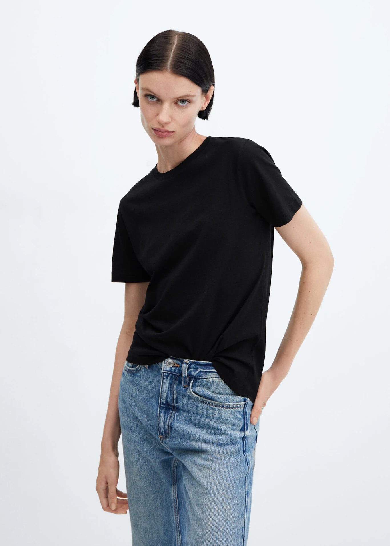 Mango T-Shirts  schwarz