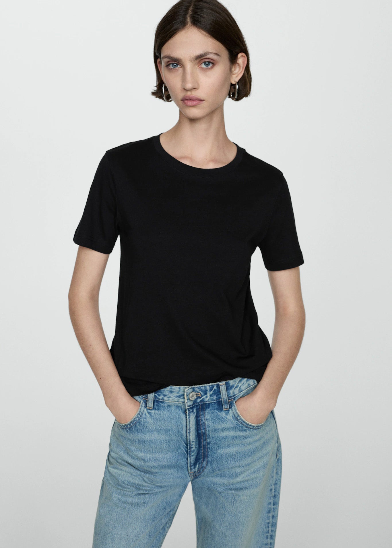 Mango T-Shirts  schwarz
