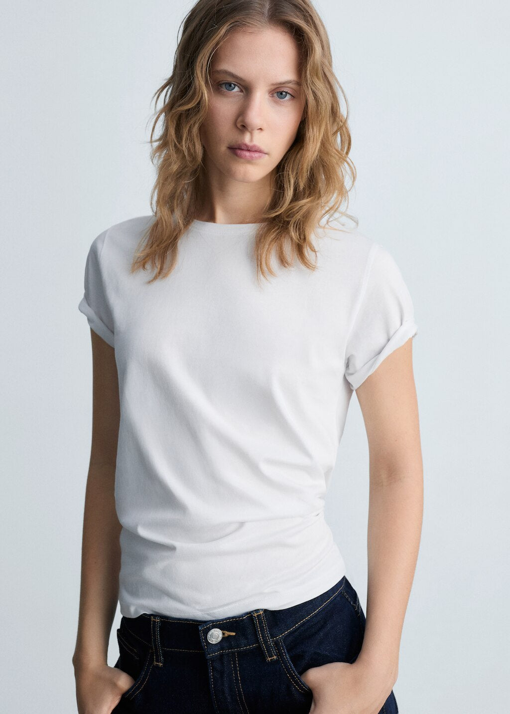 Mango T-Shirts  weiß