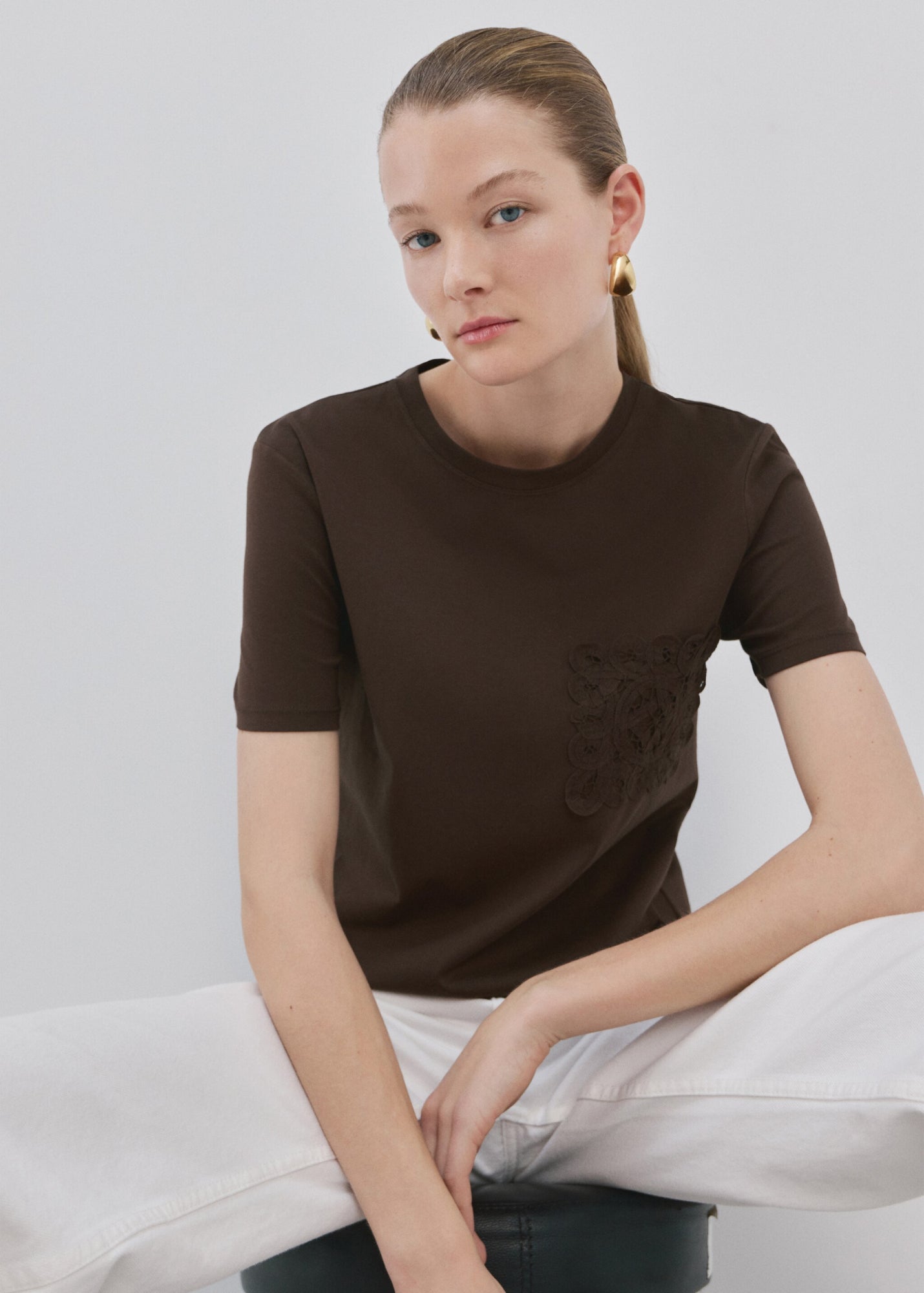 Mango T-Shirts  braun