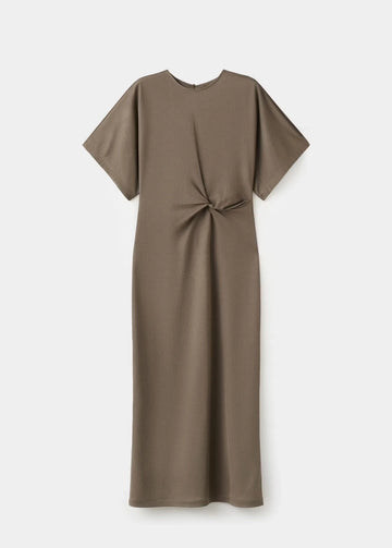 VALEN Kleid mit seitlichen Raffdetails