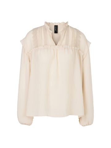 Bluse mit Spitze