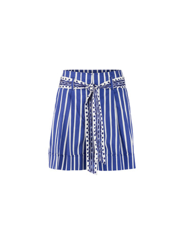Gestreifte Shorts