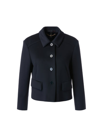 Jacke aus Scuba-Jersey