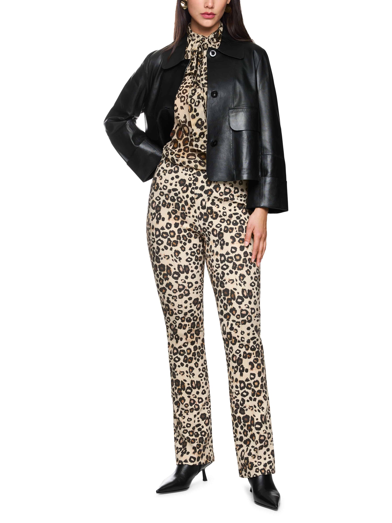 Marc Cain Businesshosen  braun