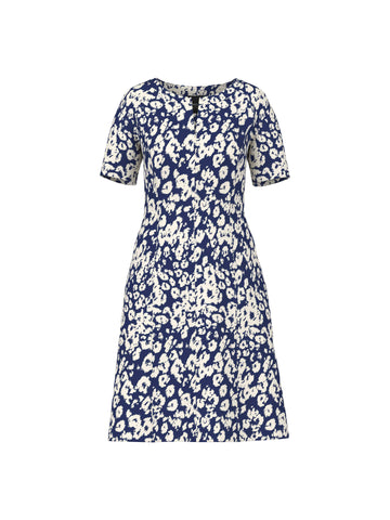 Kleid mit All-Over-Print