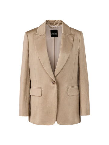 Körpernaher Blazer in Satin