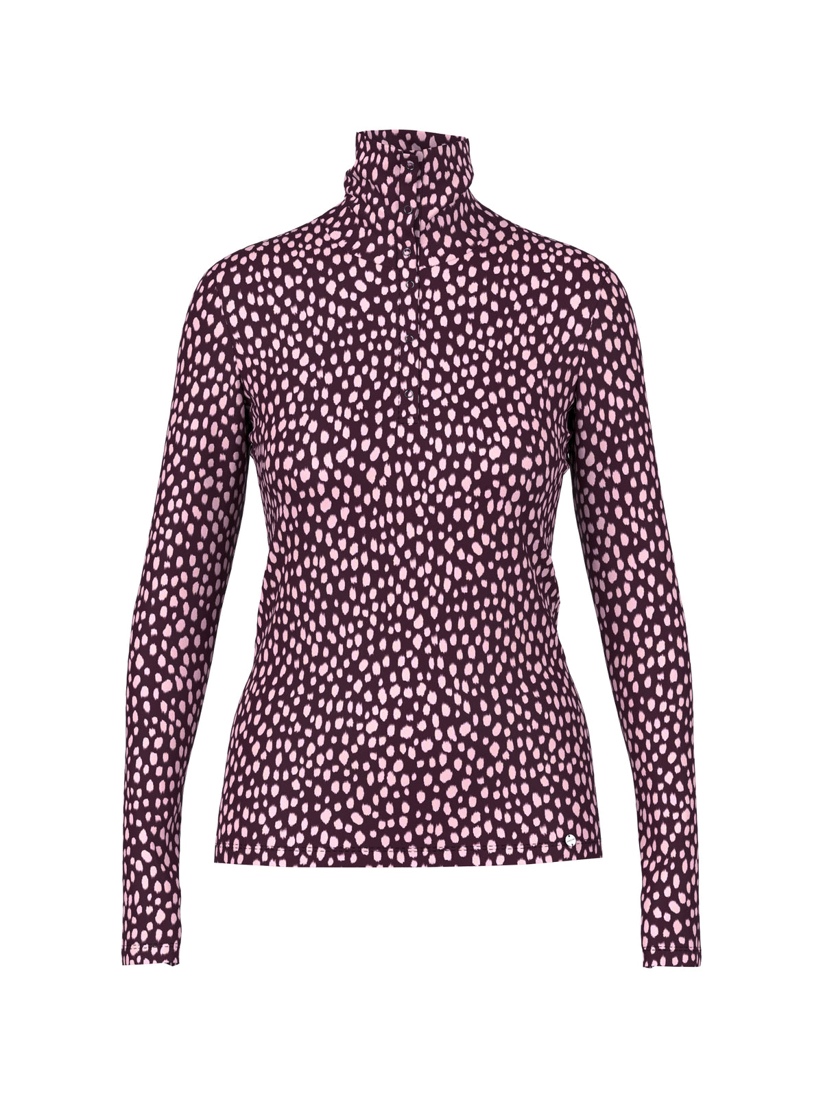 Marc Cain Langarmshirts  dunkelrot