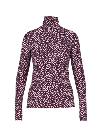 Langarmshirt im Punkte-Print