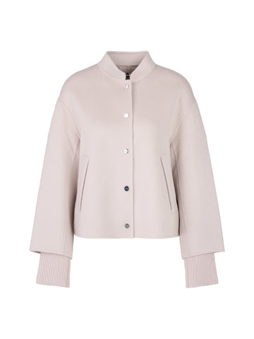 Oversized Jacke mit Bündchenärmeln