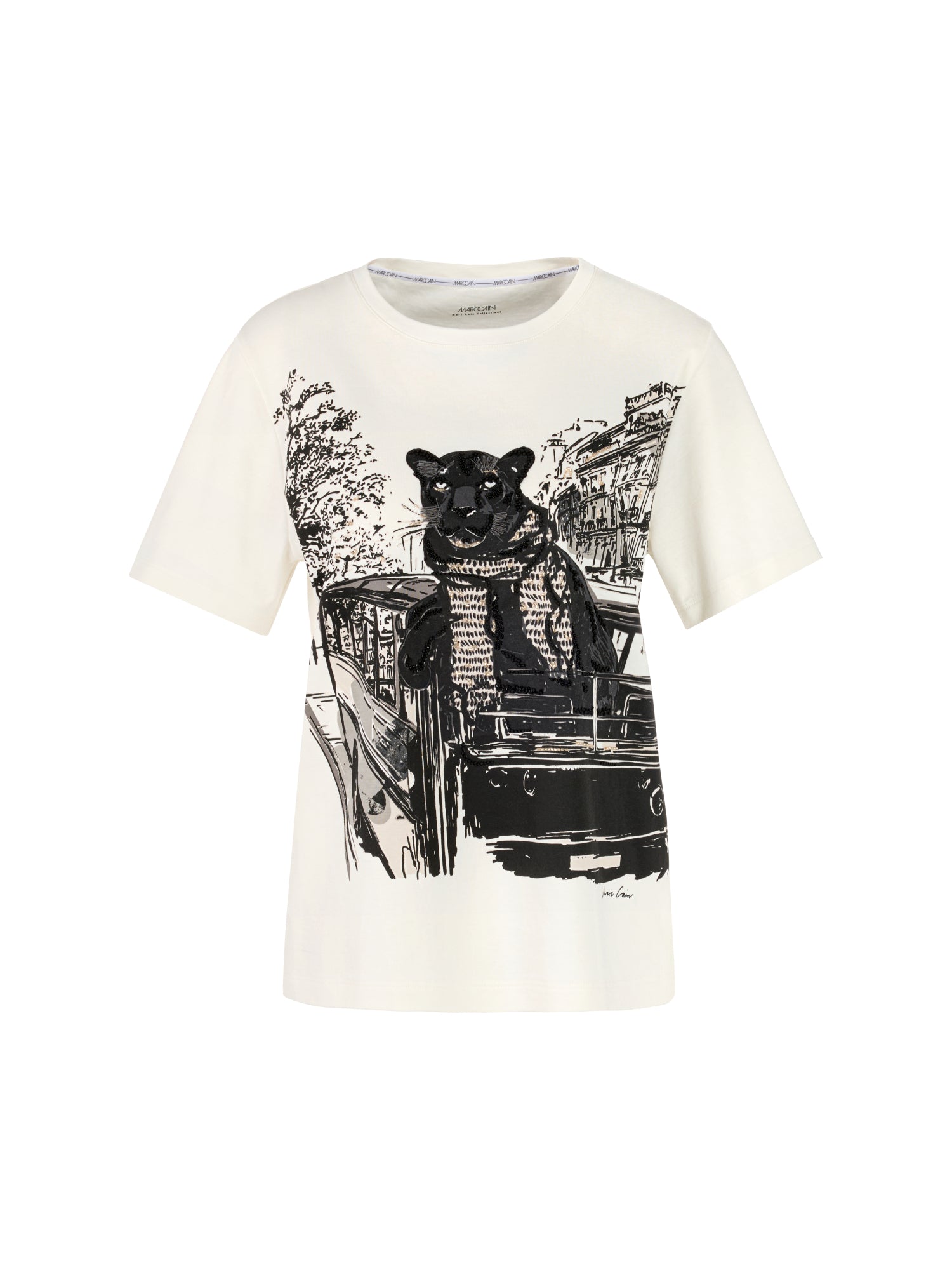 Marc Cain T-Shirts  weiß