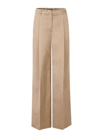 Weite Bundfaltenhose