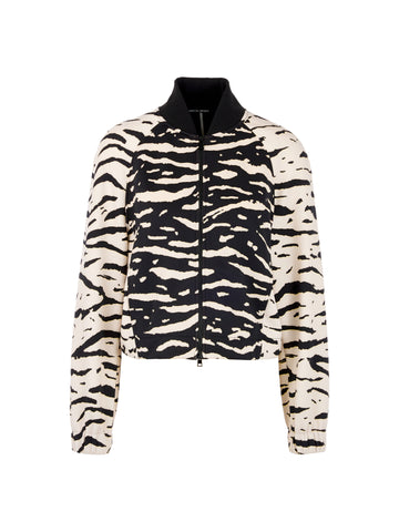 Blousonjacke mit Animal Print|