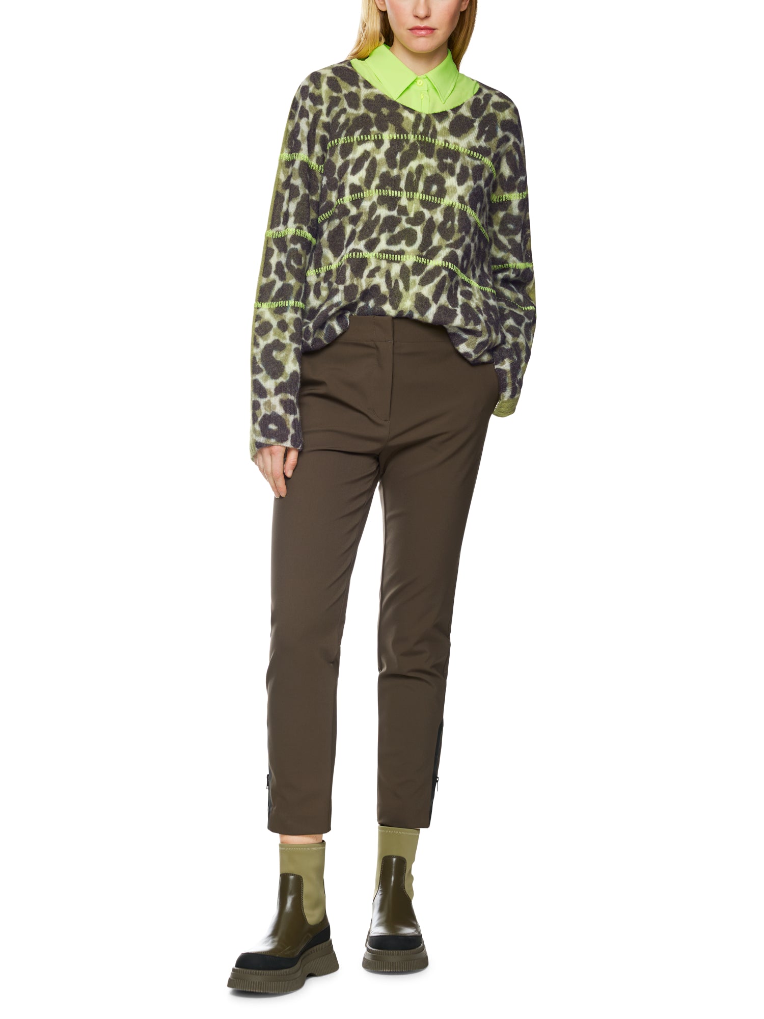 Marc Cain Sports Pullover  grün