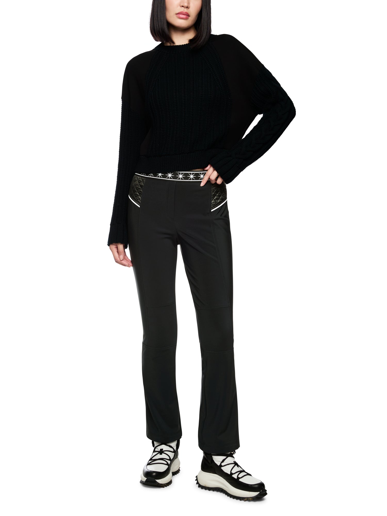 Marc Cain Sports Hosen  schwarz