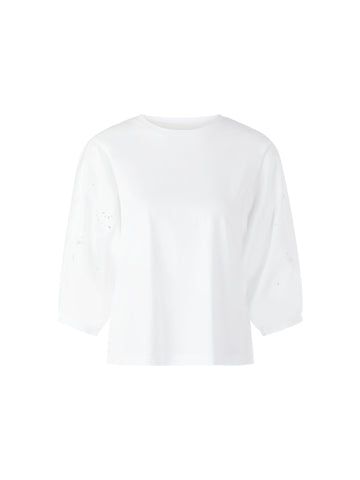 Shirt mit 3/4-Ballonärmeln