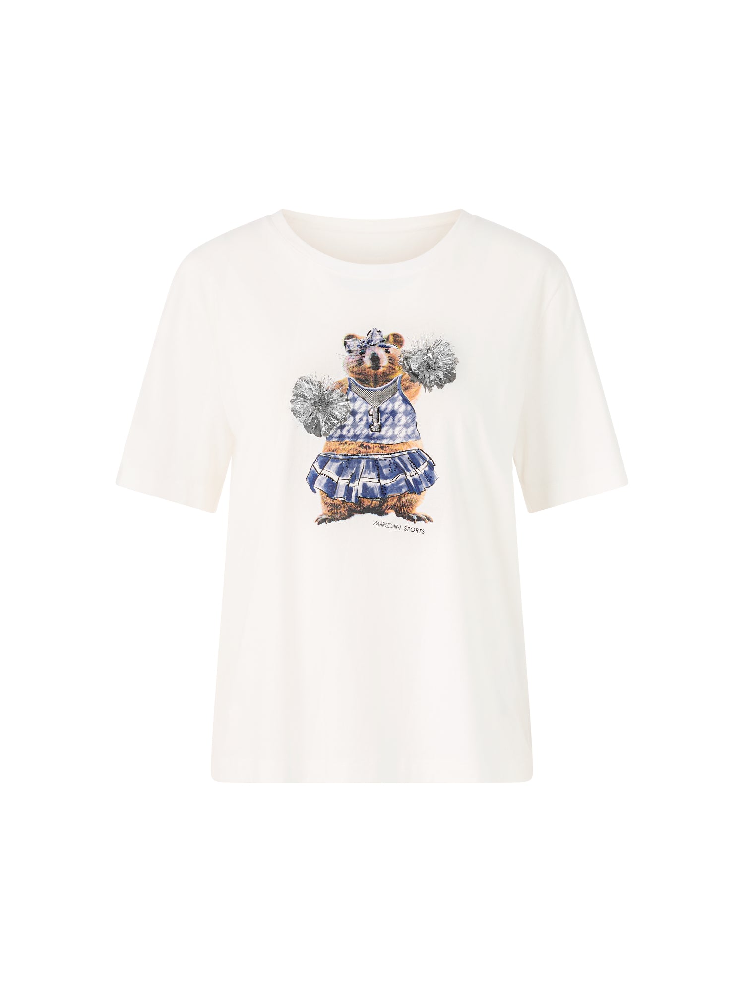 Marc Cain Sports T-Shirts  weiß