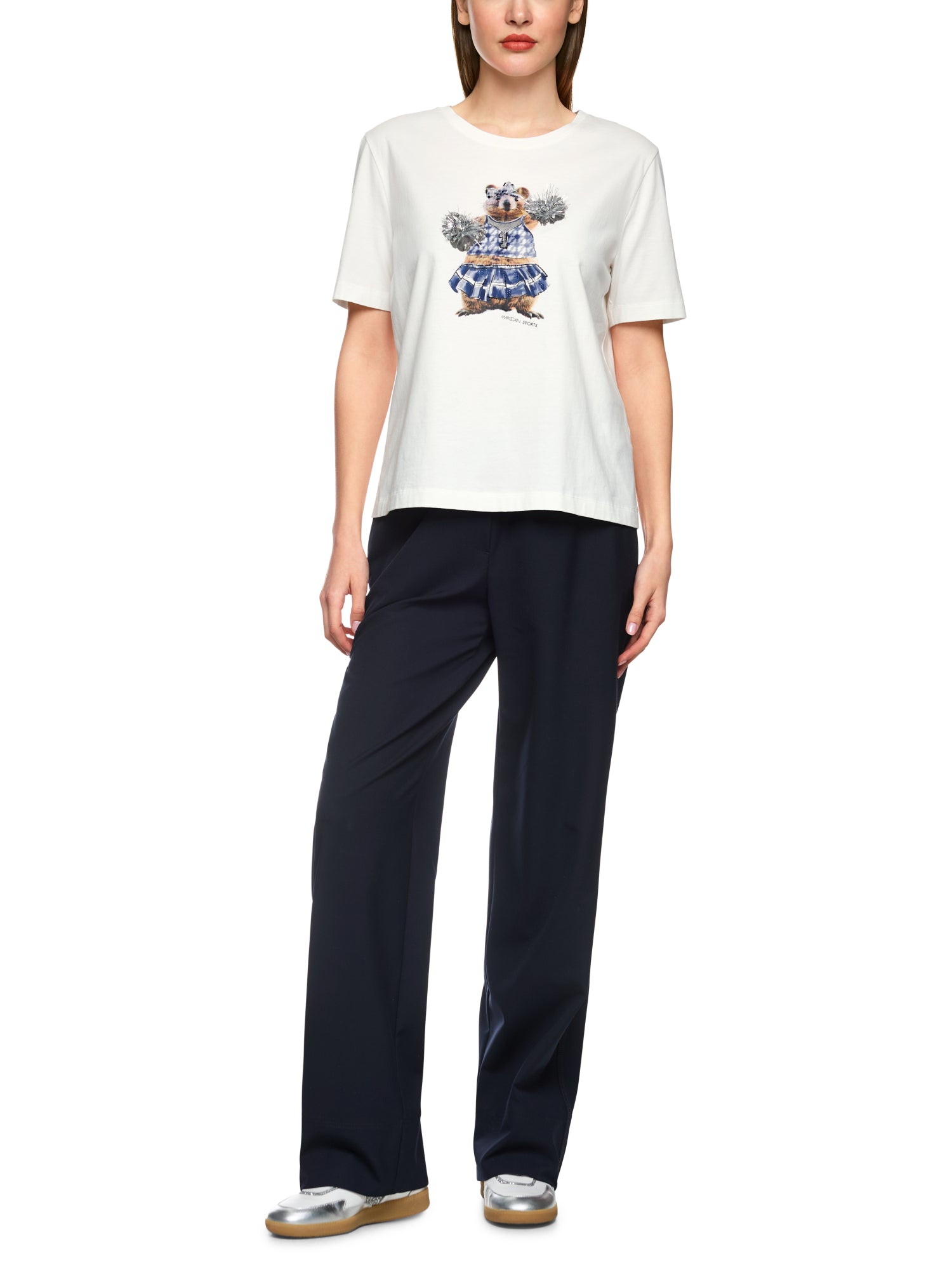 Marc Cain Sports T-Shirts  weiß