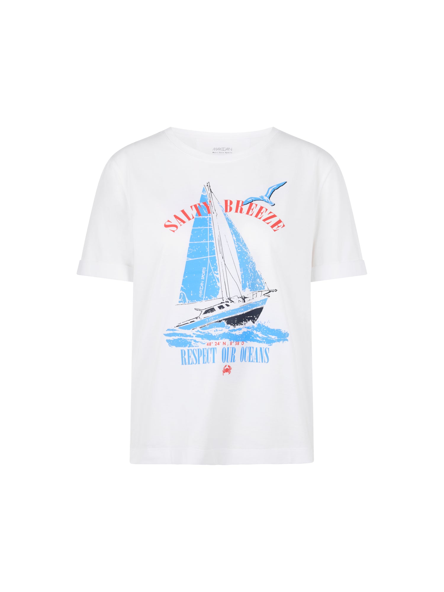 Marc Cain Sports T-Shirts  weiß