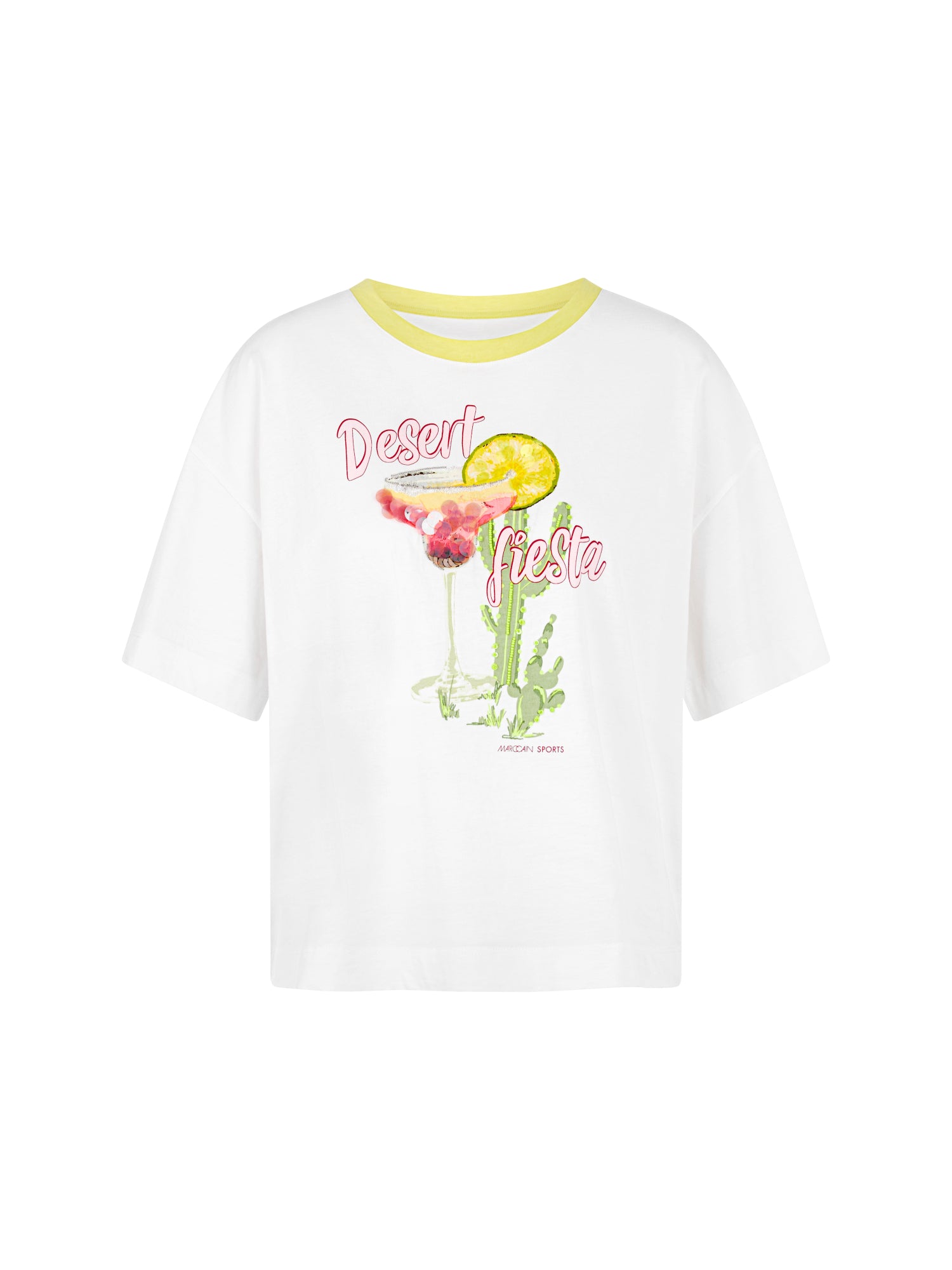 Marc Cain Sports T-Shirts  weiß
