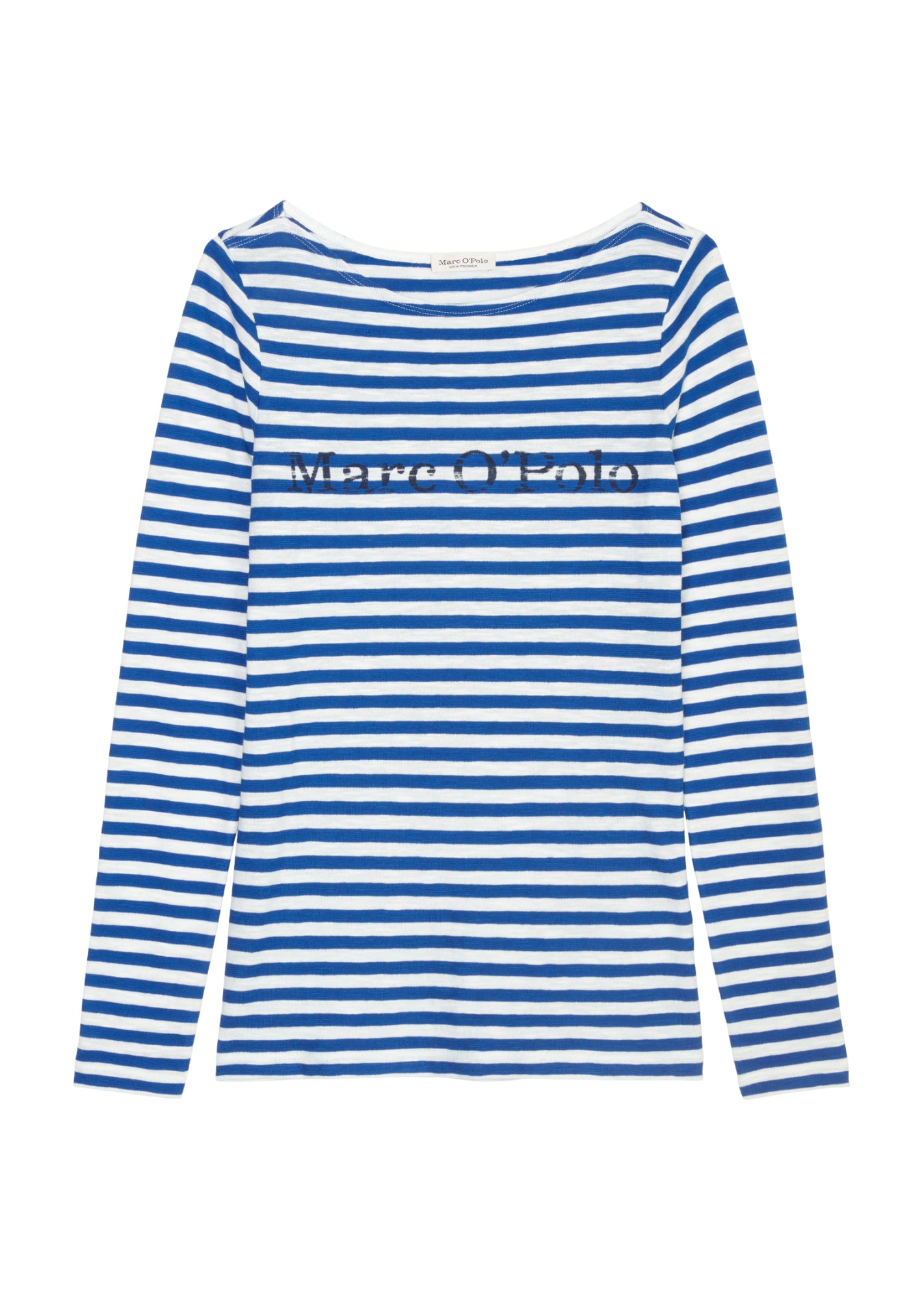 Marc O'Polo Langarmshirts  blau