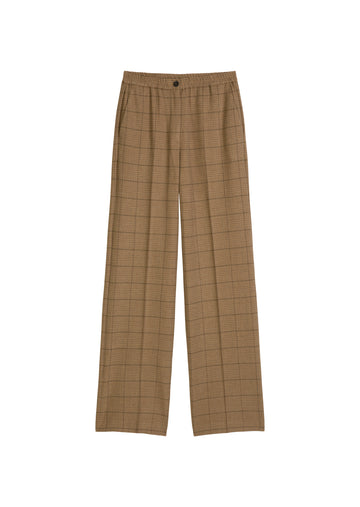 Karierte Jogger-Pants