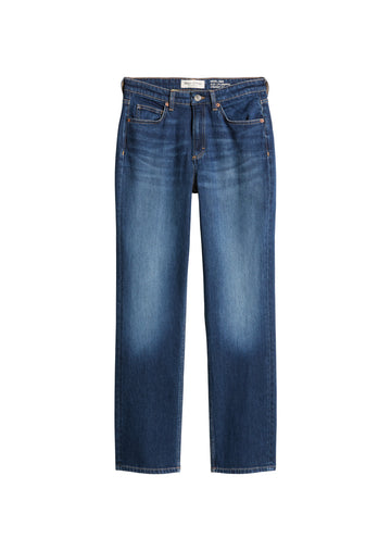 LINDE  HW Jeans im Straight Cropped Fit
