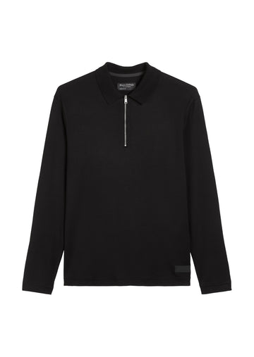 Langarm-Poloshirt
