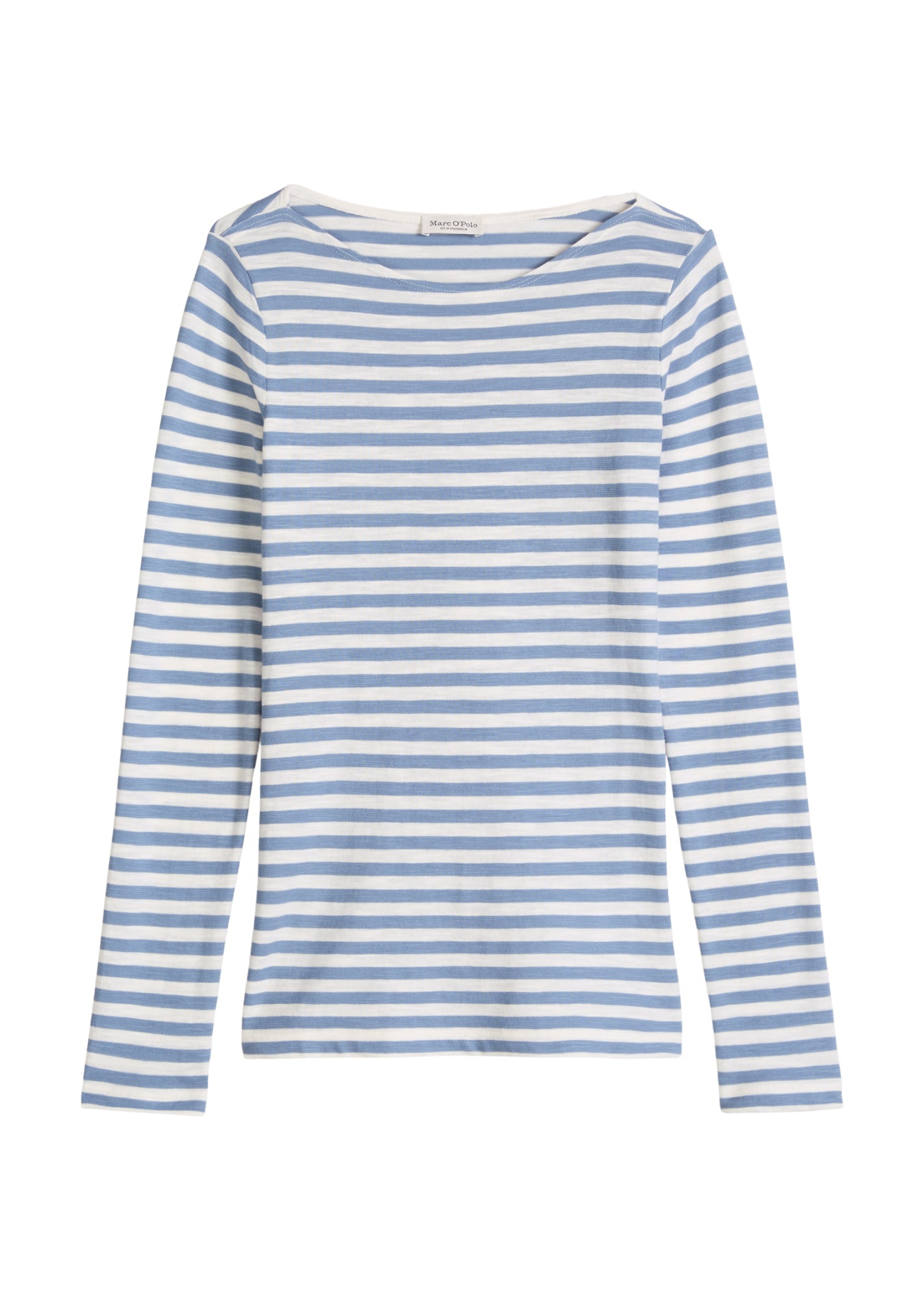 Marc O'Polo Langarmshirts  blau