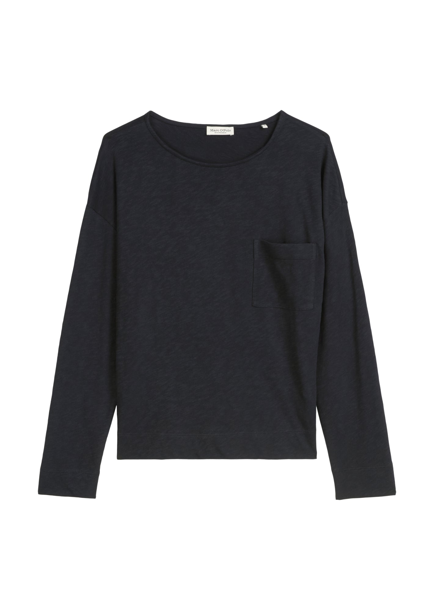 Marc O'Polo Langarmshirts  dunkelblau