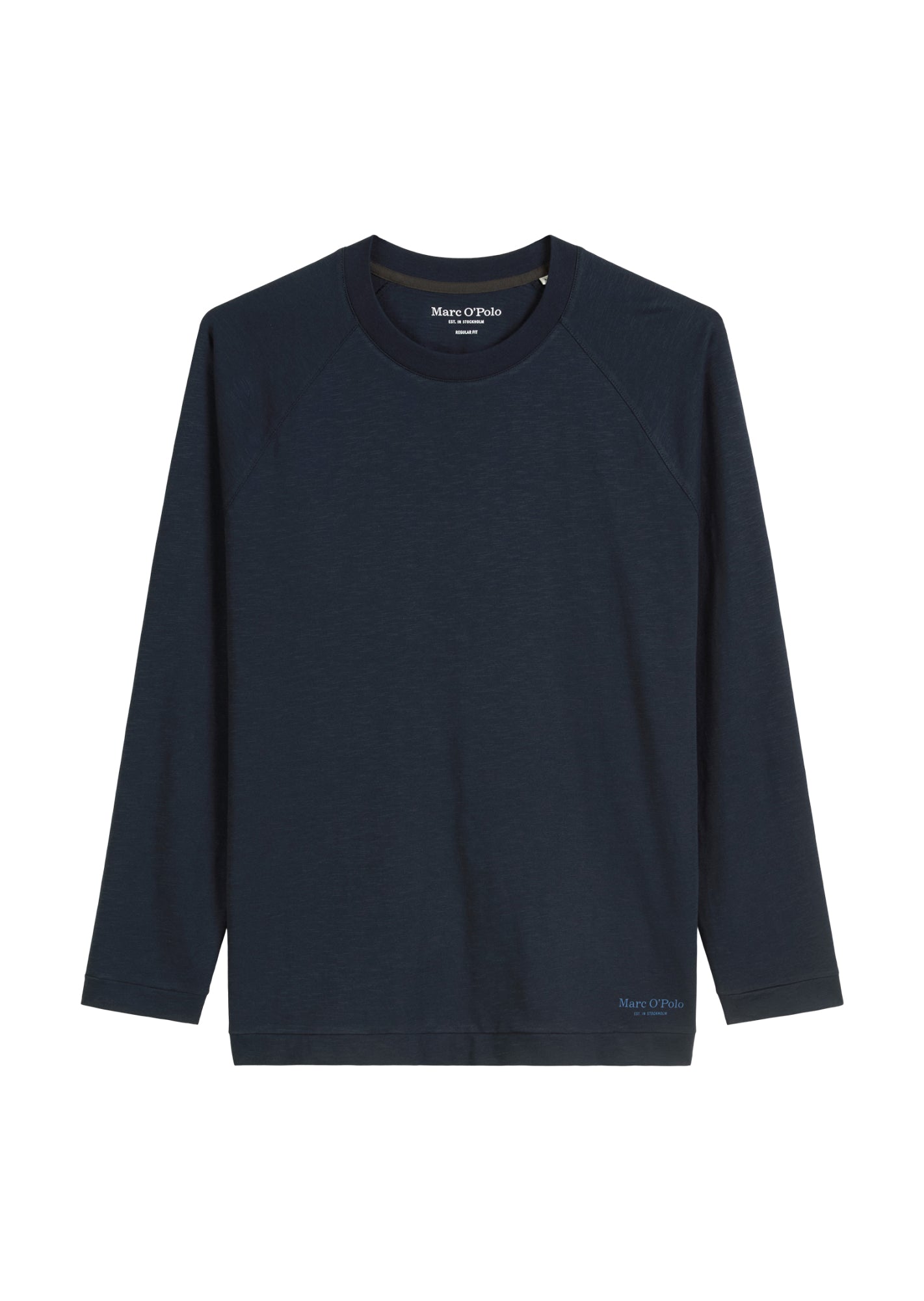 Marc O'Polo Langarmshirts  dunkelblau
