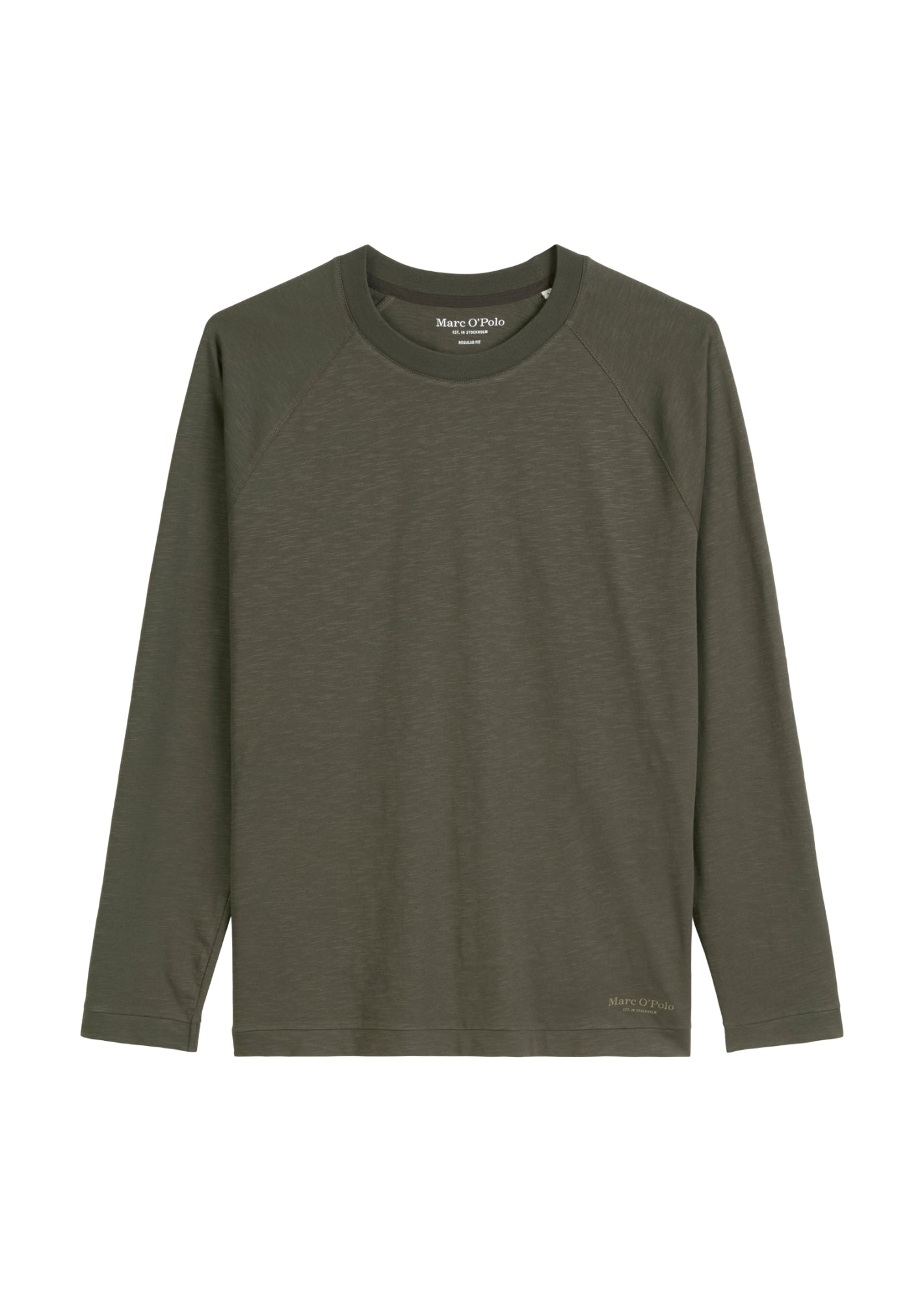 Marc O'Polo Langarmshirts  oliv
