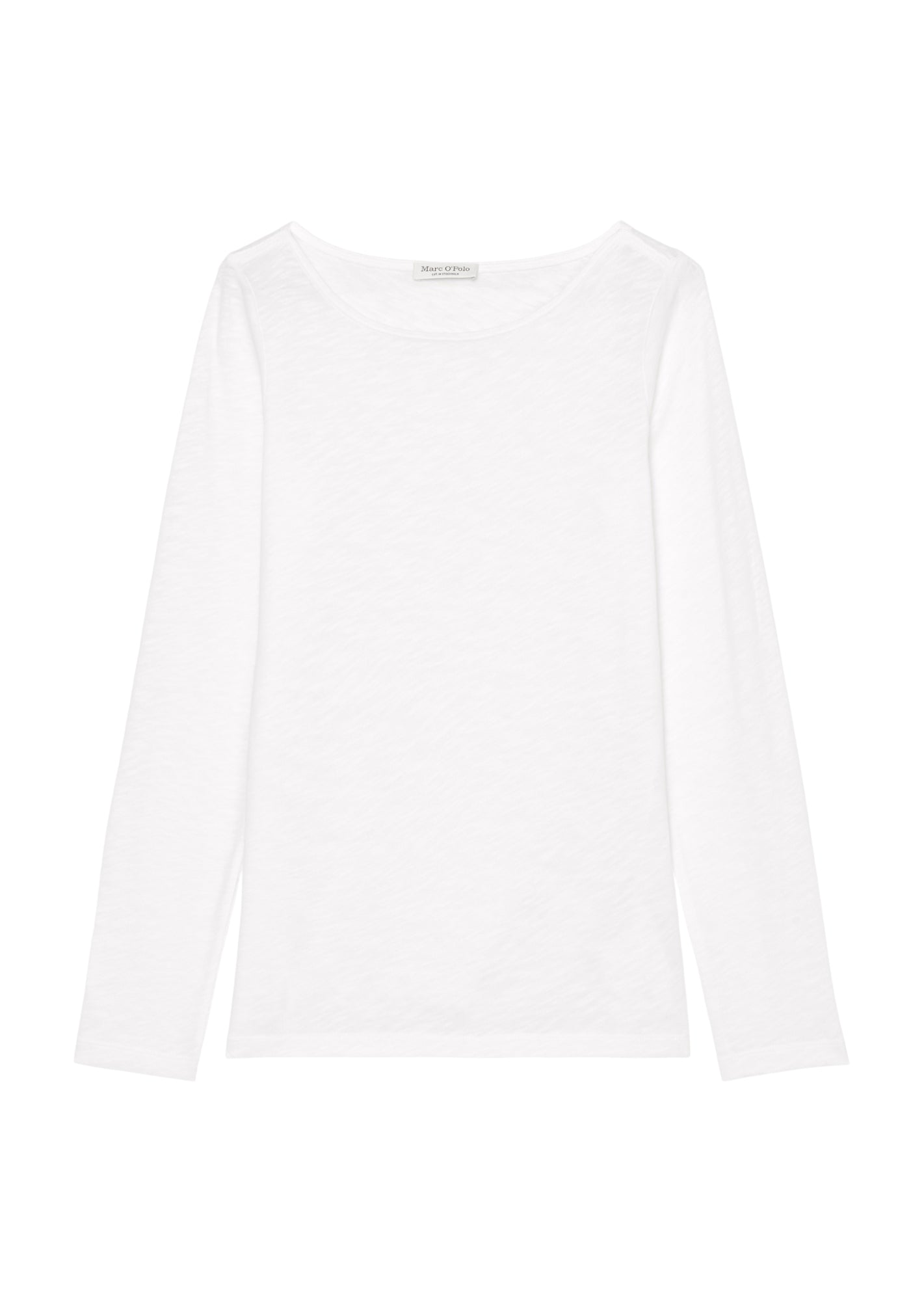 Marc O'Polo Langarmshirts  weiß