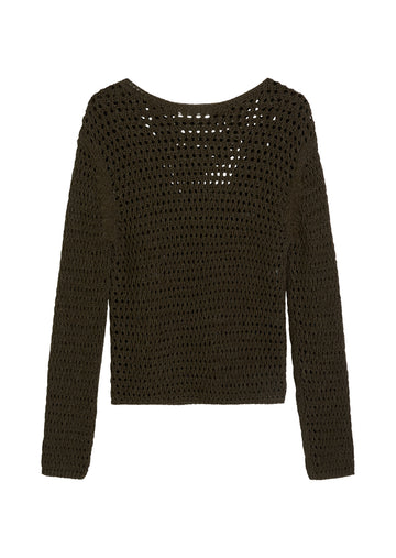 Netzpullover Regular Fit