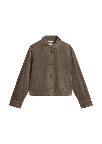 Overshirt aus Breitcord in Regular Fit