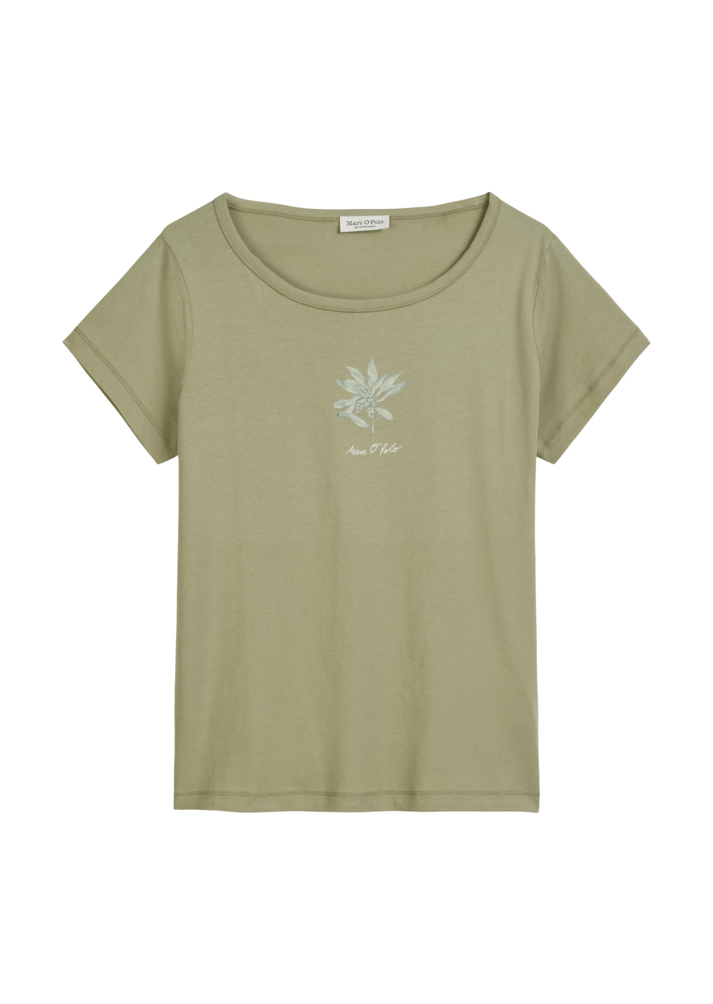 Marc O'Polo T-Shirts  hellgrün