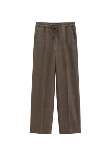 Pull-on-Glencheck-Hose Relaxed Fit