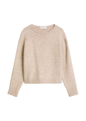 Pullover im Loose Fit aus Cotton-Alpakawolle-Mix