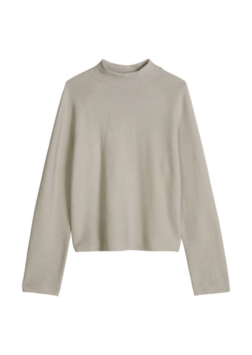 Seamless-Pullover im Relaxed Fit aus softer Baumwolle